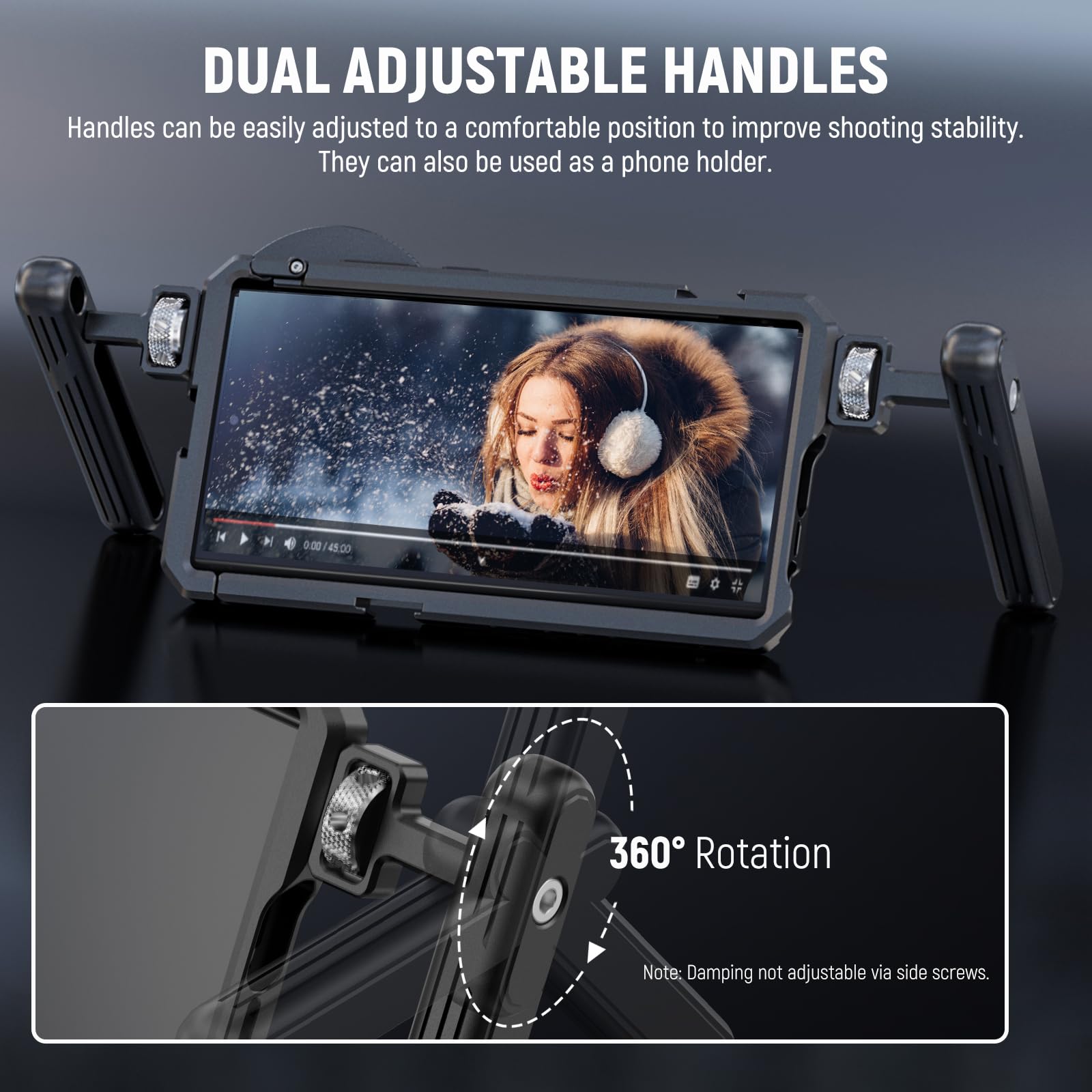Amazon.com: NEEWER Galaxy S23 Ultra Phone Cage Video Rig